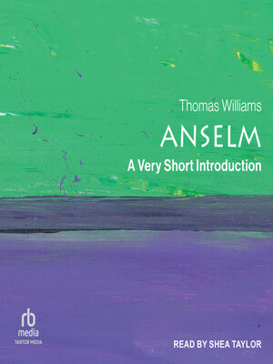 cover image of Anselm
